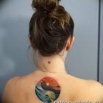 Фото рисунка тату Инь-Янь 08.11.2018 №124 - photo tattoo Yin-Yang - tattoo-photo.ru