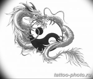 Фото рисунка тату Инь-Янь 08.11.2018 №128 - photo tattoo Yin-Yang - tattoo-photo.ru