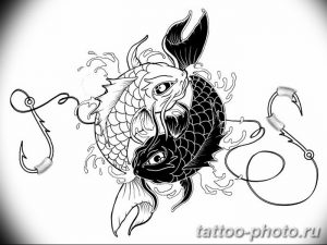 Фото рисунка тату Инь-Янь 08.11.2018 №135 - photo tattoo Yin-Yang - tattoo-photo.ru