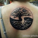 Фото рисунка тату Инь-Янь 08.11.2018 №143 - photo tattoo Yin-Yang - tattoo-photo.ru