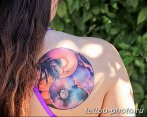 Фото рисунка тату Инь-Янь 08.11.2018 №178 - photo tattoo Yin-Yang - tattoo-photo.ru