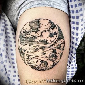 Фото рисунка тату Инь-Янь 08.11.2018 №230 - photo tattoo Yin-Yang - tattoo-photo.ru