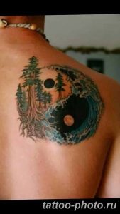 Фото рисунка тату Инь-Янь 08.11.2018 №231 - photo tattoo Yin-Yang - tattoo-photo.ru