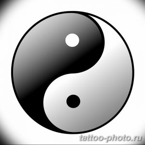 Фото рисунка тату Инь-Янь 08.11.2018 №237 - photo tattoo Yin-Yang - tattoo-photo.ru