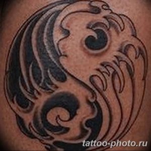 Фото рисунка тату Инь-Янь 08.11.2018 №262 - photo tattoo Yin-Yang - tattoo-photo.ru