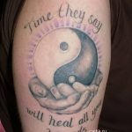 Фото рисунка тату Инь-Янь 08.11.2018 №270 - photo tattoo Yin-Yang - tattoo-photo.ru