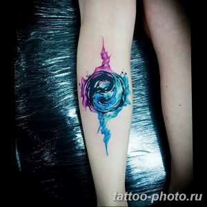 Фото рисунка тату Инь-Янь 08.11.2018 №273 - photo tattoo Yin-Yang - tattoo-photo.ru