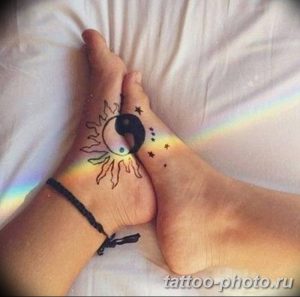 Фото рисунка тату Инь-Янь 08.11.2018 №321 - photo tattoo Yin-Yang - tattoo-photo.ru