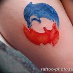 Фото рисунка тату Инь-Янь 08.11.2018 №329 - photo tattoo Yin-Yang - tattoo-photo.ru