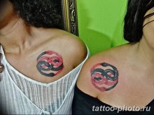 Фото рисунка тату Инь-Янь 08.11.2018 №349 - photo tattoo Yin-Yang - tattoo-photo.ru