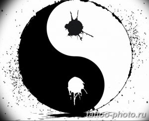 Фото рисунка тату Инь-Янь 08.11.2018 №360 - photo tattoo Yin-Yang - tattoo-photo.ru