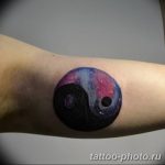 Фото рисунка тату Инь-Янь 08.11.2018 №399 - photo tattoo Yin-Yang - tattoo-photo.ru