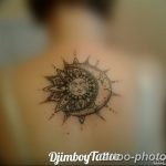 Фото рисунка тату Луна и Солнце 05.11.2018 №188 - tattoo Moon and Sun - tattoo-photo.ru