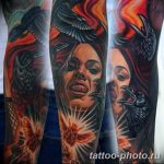 Фото рисунка тату Медуза Горгона 23.11.2018 №001 - tattoo Medusa Gorgo - tattoo-photo.ru