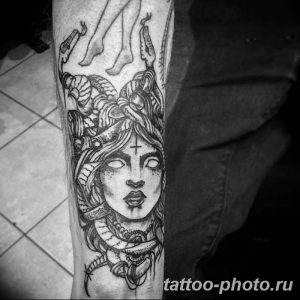 Фото рисунка тату Медуза Горгона 23.11.2018 №019 - tattoo Medusa Gorgo - tattoo-photo.ru