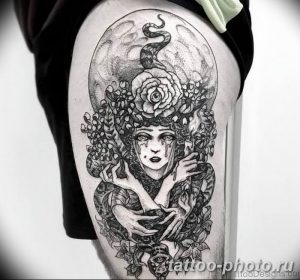 Фото рисунка тату Медуза Горгона 23.11.2018 №028 - tattoo Medusa Gorgo - tattoo-photo.ru