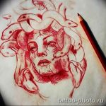 Фото рисунка тату Медуза Горгона 23.11.2018 №037 - tattoo Medusa Gorgo - tattoo-photo.ru
