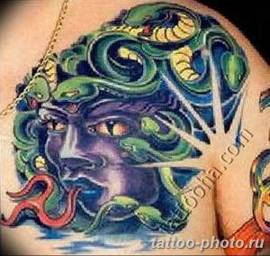 Фото рисунка тату Медуза Горгона 23.11.2018 №093 - tattoo Medusa Gorgo - tattoo-photo.ru