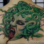 Фото рисунка тату Медуза Горгона 23.11.2018 №099 - tattoo Medusa Gorgo - tattoo-photo.ru