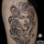 Фото рисунка тату Медуза Горгона 23.11.2018 №105 - tattoo Medusa Gorgo - tattoo-photo.ru