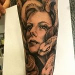 Фото рисунка тату Медуза Горгона 23.11.2018 №107 - tattoo Medusa Gorgo - tattoo-photo.ru