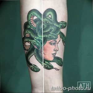 Фото рисунка тату Медуза Горгона 23.11.2018 №111 - tattoo Medusa Gorgo - tattoo-photo.ru