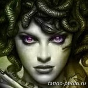 Фото рисунка тату Медуза Горгона 23.11.2018 №112 - tattoo Medusa Gorgo - tattoo-photo.ru