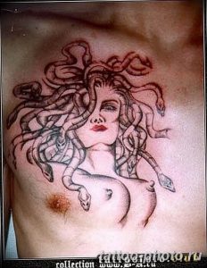Фото рисунка тату Медуза Горгона 23.11.2018 №113 - tattoo Medusa Gorgo - tattoo-photo.ru