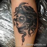 Фото рисунка тату Медуза Горгона 23.11.2018 №126 - tattoo Medusa Gorgo - tattoo-photo.ru