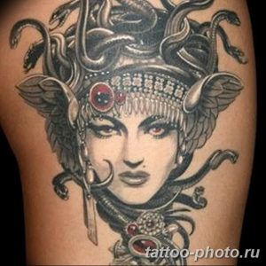 Фото рисунка тату Медуза Горгона 23.11.2018 №127 - tattoo Medusa Gorgo - tattoo-photo.ru
