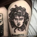 Фото рисунка тату Медуза Горгона 23.11.2018 №129 - tattoo Medusa Gorgo - tattoo-photo.ru