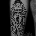 Фото рисунка тату Медуза Горгона 23.11.2018 №131 - tattoo Medusa Gorgo - tattoo-photo.ru