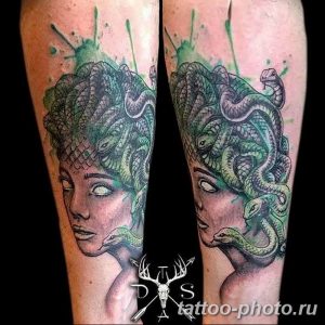 Фото рисунка тату Медуза Горгона 23.11.2018 №133 - tattoo Medusa Gorgo - tattoo-photo.ru