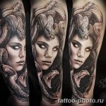Фото рисунка тату Медуза Горгона 23.11.2018 №141 - tattoo Medusa Gorgo - tattoo-photo.ru