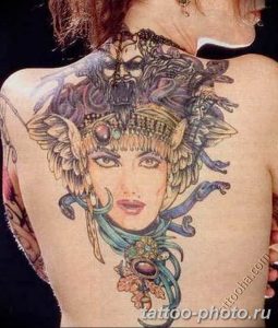 Фото рисунка тату Медуза Горгона 23.11.2018 №164 - tattoo Medusa Gorgo - tattoo-photo.ru