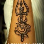 om ganesha tattoo designs custom om with trident client came fro
