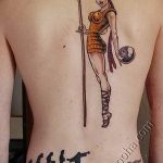 Фото рисунка тату Трезубец 07.11.2018 №116 - photo tattoo Trident - tattoo-photo.ru