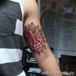Фото рисунка тату Трезубец 07.11.2018 №143 - photo tattoo Trident - tattoo-photo.ru