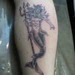 Фото рисунка тату Трезубец 07.11.2018 №187 - photo tattoo Trident - tattoo-photo.ru