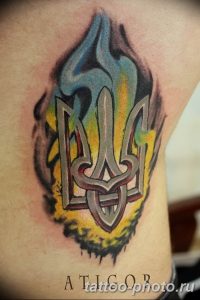 Фото рисунка тату Трезубец 07.11.2018 №200 - photo tattoo Trident - tattoo-photo.ru