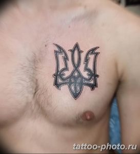 Фото рисунка тату Трезубец 07.11.2018 №214 - photo tattoo Trident - tattoo-photo.ru