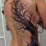 Фото рисунка тату дерево 07.11.2018 №003 - photo tattoo tree - tattoo-photo.ru