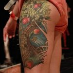 Фото рисунка тату дерево 07.11.2018 №016 - photo tattoo tree - tattoo-photo.ru