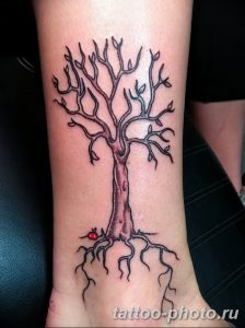Фото рисунка тату дерево 07.11.2018 №020 - photo tattoo tree - tattoo-photo.ru
