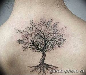 Фото рисунка тату дерево 07.11.2018 №031 - photo tattoo tree - tattoo-photo.ru