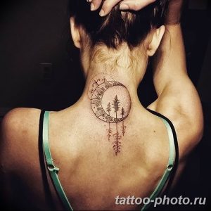 Фото рисунка тату дерево 07.11.2018 №035 - photo tattoo tree - tattoo-photo.ru
