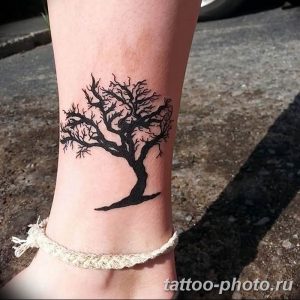 Фото рисунка тату дерево 07.11.2018 №041 - photo tattoo tree - tattoo-photo.ru