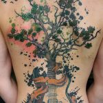 Фото рисунка тату дерево 07.11.2018 №047 - photo tattoo tree - tattoo-photo.ru