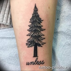 Фото рисунка тату дерево 07.11.2018 №098 - photo tattoo tree - tattoo-photo.ru