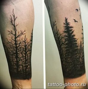 Фото рисунка тату дерево 07.11.2018 №104 - photo tattoo tree - tattoo-photo.ru